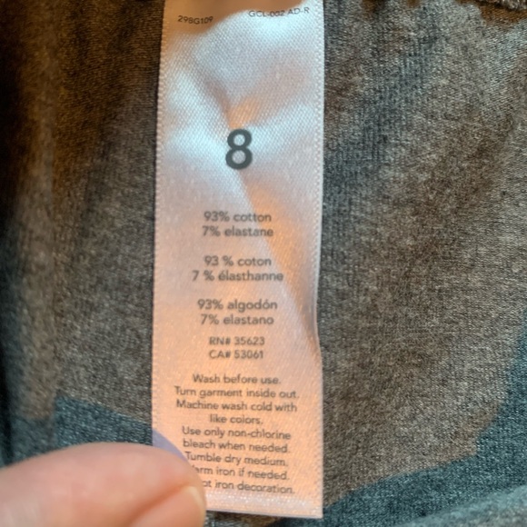 NWT Carter’s smiley face kids leggings. Size 8. - Picture 3 of 3